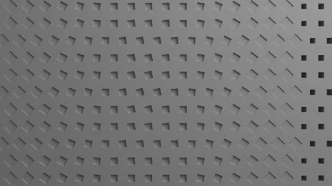 Abstract 3D animation with geometric elements. Video stock 312577880