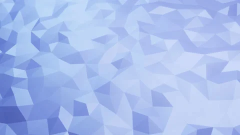 Abstract 3d animation, light looped background. geometric low poly surface Stock Footage 238032624