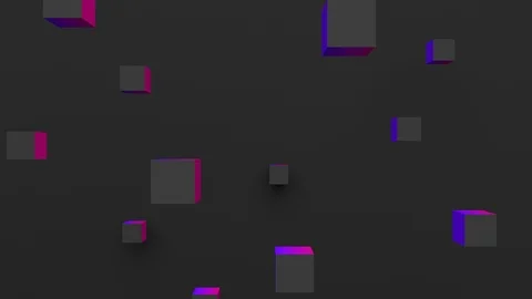 Abstract 3D Animation. Modern Background. Stock Footage 88166483