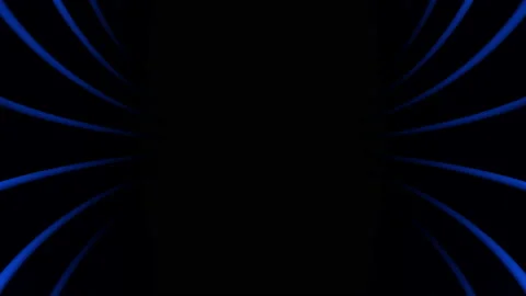 Abstract 3d animation of the movement of colored lines in space Stock Footage 148036669