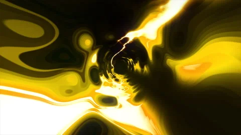 Abstract 3D art space exploration through colorful wormhole vortex. Motion Stock Footage 203908502