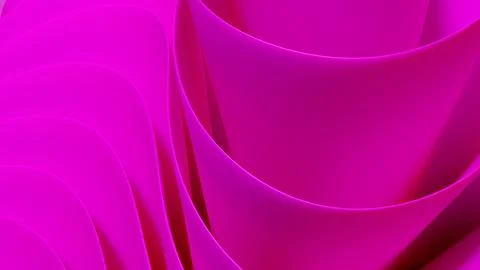 Abstract 3d backdrop featuring sleek circular fabric ripples with smooth sati Ilustração Stock