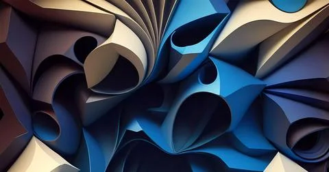 Abstract 3d background for art design Stock Illustration