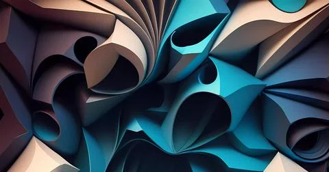 Abstract 3d background for art design Stock Illustration