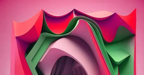 Abstract 3d background for art design Stock Illustration