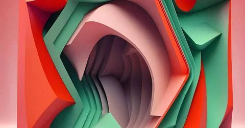 Abstract 3d background for art design Stock Illustration