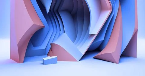 Abstract 3d background for art design Stock Illustration