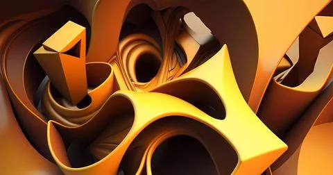 Abstract 3d background for art design Stock Illustration