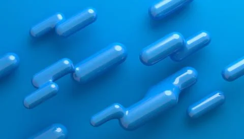 Abstract 3D Background Design Stock Illustration