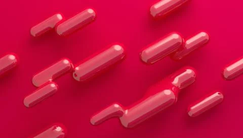 Abstract 3D Background Design Stock-Illustration