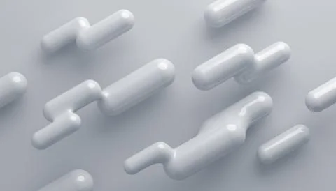 Abstract 3D Background Design Stock Illustration