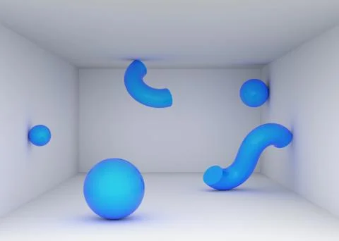 Abstract 3D Background Design Stock Illustration