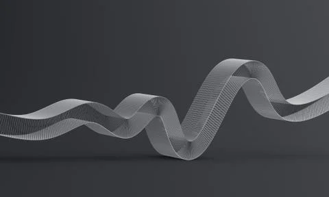 Abstract 3D Background Design Stock Illustration