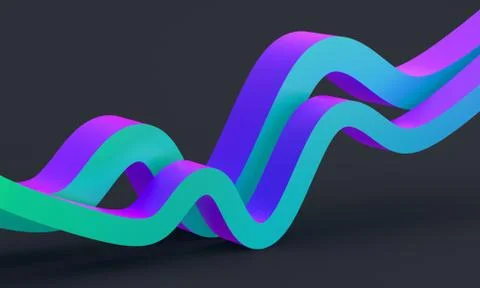 Abstract 3D Background Design Illustrazione stock