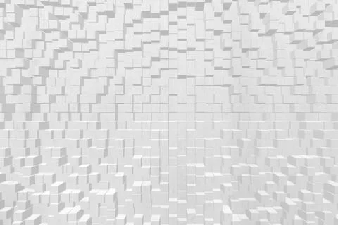 Abstract 3D background extrude style Stock Illustration