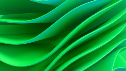 Abstract 3d background featuring elegant circular fabric waves with smooth sa Stock Illustration