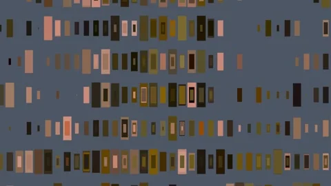 Abstract 3D background with flashing shapes and music equalizer Stock Footage 337334422