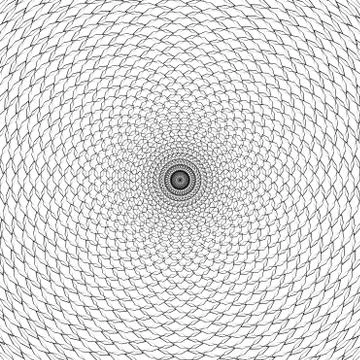 Abstract 3D background with geometric figure. Goes deep stylized hexagon design Stock-Illustration