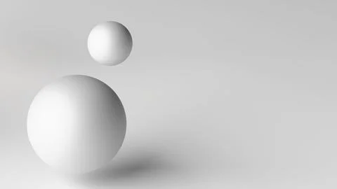 Abstract 3D background with geometric shapes on a dark mirror surface. Stock Illustration
