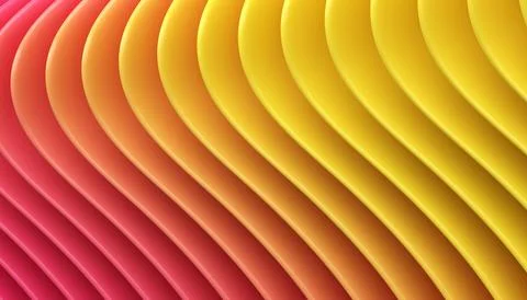 Abstract 3D background with gradient Stock Illustration