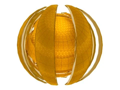 Abstract 3d background Stock Illustration