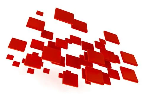 Abstract 3d background Illustrazione stock