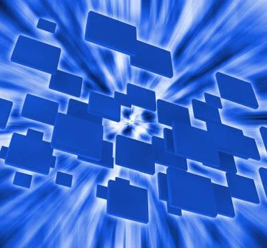 Abstract 3d background Stock Illustration