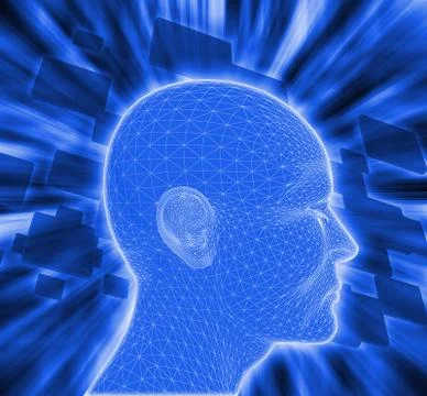 Abstract 3d background Stock Illustration