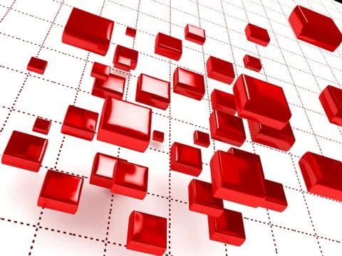 Abstract 3d background Stock Illustration