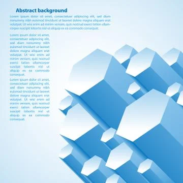 Abstract 3d background Stock Illustration