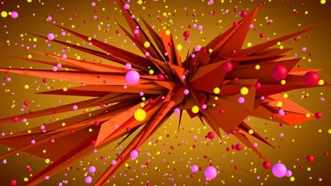 Abstract 3d background Stock Illustration