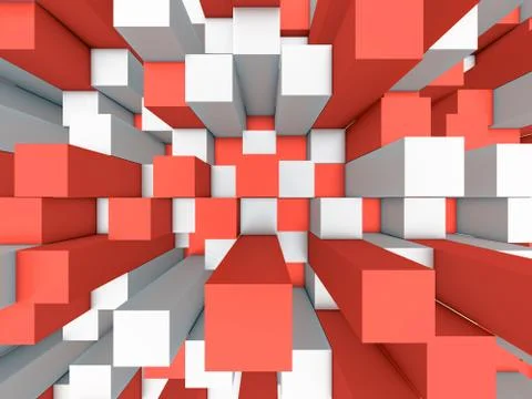 Abstract 3d background Stock Illustration
