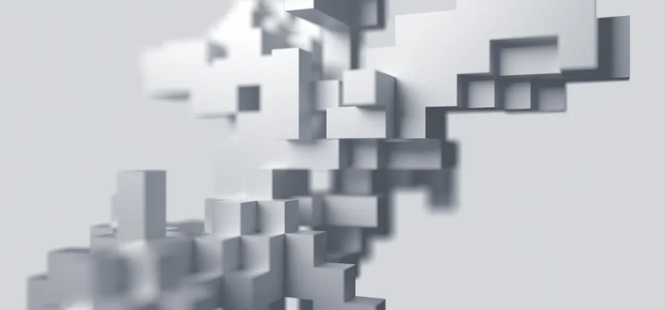 Abstract 3D Background Illustrazione stock