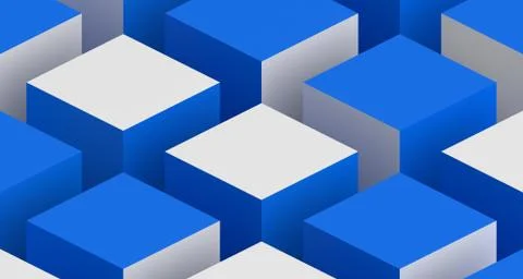 Abstract 3D Background Stock Illustration