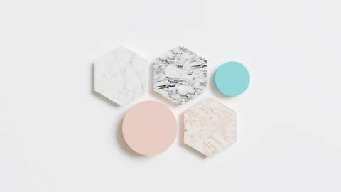 Abstract 3D Background Stock Illustration