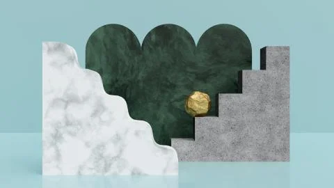 Abstract 3d background Stock Illustration