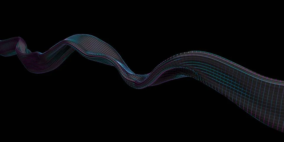 Abstract 3D Background Illustrazione stock