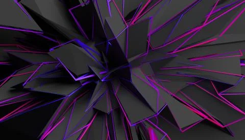 Abstract 3D Background Illustrazione stock