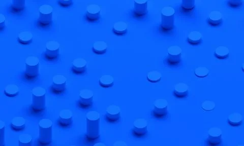 Abstract 3D Background Stock Illustration