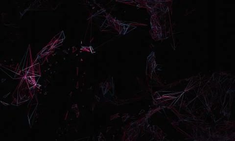 Abstract 3D Background Stock-Illustration