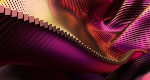 Abstract 3D Background Illustrazione stock