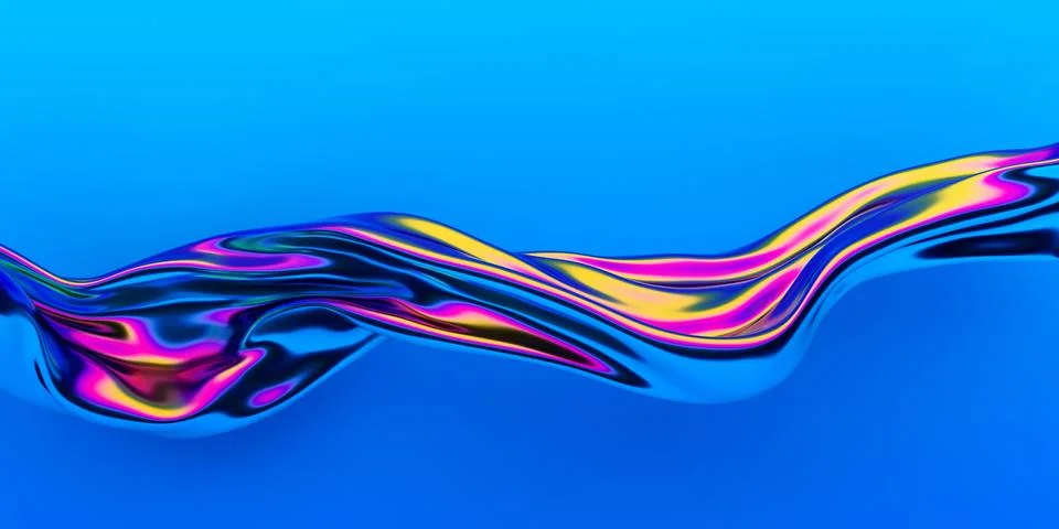 Abstract 3D Background Stock Illustration