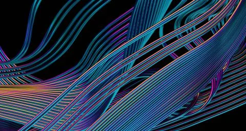 Abstract 3D Background Illustrazione stock