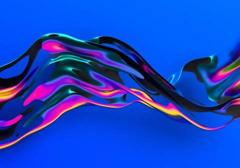 Abstract 3D Background Stock Illustration