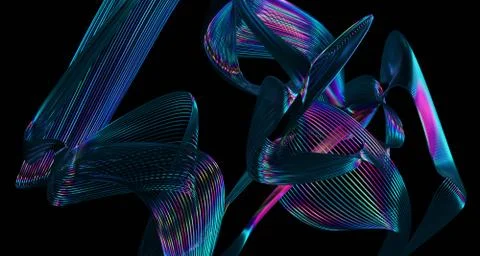 Abstract 3D Background Stock-Illustration