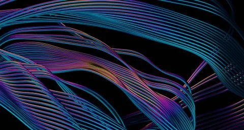 Abstract 3D Background Stock-Illustration