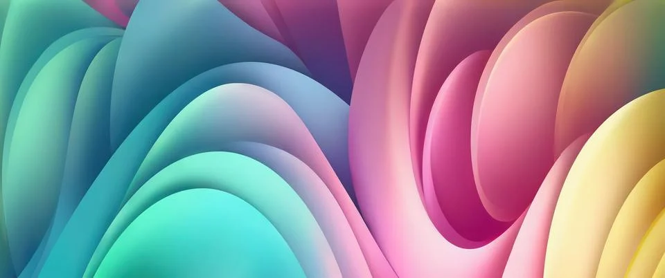 Abstract 3D Background Stock Illustration