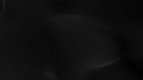 Abstract 3d background made of deformed strings Stock Illustration