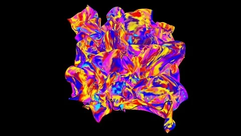 Abstract 3D background with moving colors and  images. 스톡 동영상 88591138