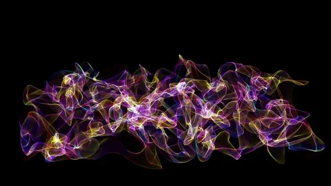 Abstract 3D background with moving line and colors. 스톡 동영상 88591076